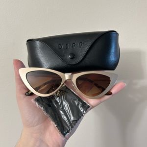 Diff Eyewear Rae Cateye Sunglasses- Brand New